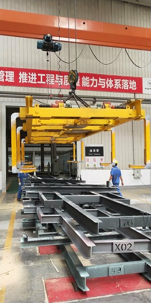 佛山起重機平衡吊架吊鉤-磁粉探傷