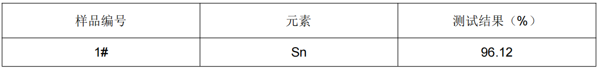 錫焊成分分析