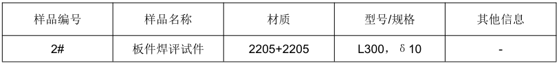 2205雙相不鏽鋼拉伸試驗-NB/T47014-2011&ASTM A240/A240A-20a
